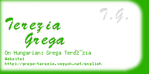 terezia grega business card